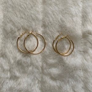 Gold Hoop Earrings